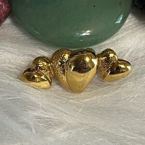 Images Triple Heart Brooch